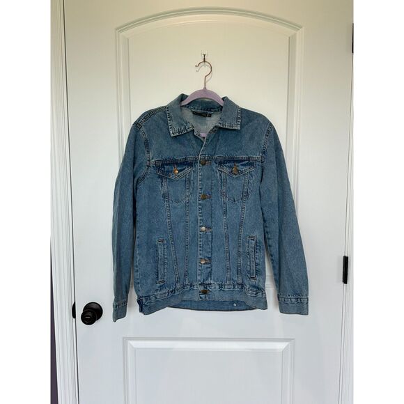 NWT Hasbro Monopoly Men's Denim Jacket Size Small - Picture 2 of 8
